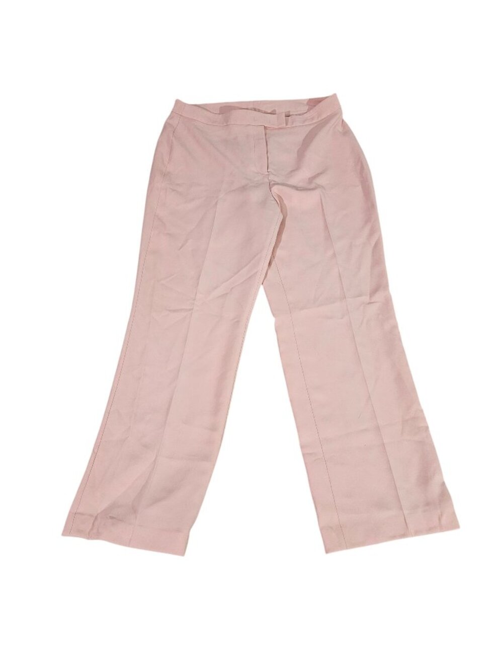 Anne Klein Womens Cherry Blossom Pink Wide-Leg Pants Size 12 New With Tags